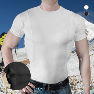 T-Shirt mit verdeckter Tragefunktion