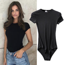 Laden Sie das Bild in den Galerie-Viewer, Ärmelloser Damen-Bodysuit mit eckigem Ausschnitt