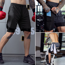 Laden Sie das Bild in den Galerie-Viewer, Schnell trocknende, lässige Fitness-Sportshorts für Herren