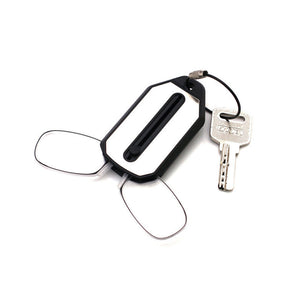 Tragbare Mini-Lesebrille mit beinlosem Nasenclip