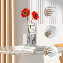 Laden Sie das Bild in den Galerie-Viewer, Buchförmige Vase aus Acryl