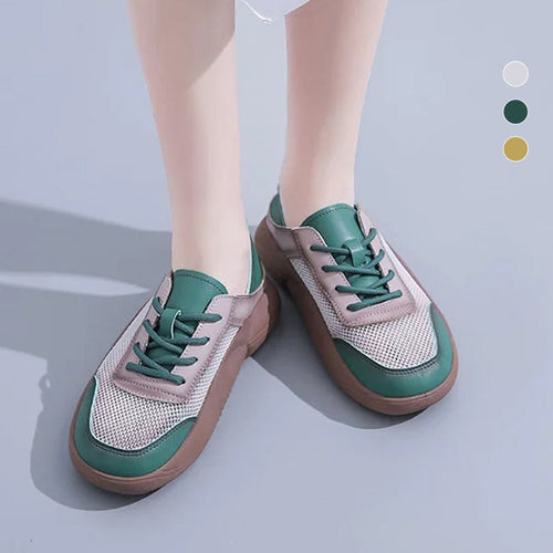 Trendige atmungsaktive Schuhe mit Zehenumwicklung