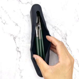 Aufbewahrungstasche für Make-up-Pinsel aus Silikon