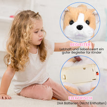 Laden Sie das Bild in den Galerie-Viewer, Elektronischer Interaktiver Plüsch Welpenspielzeug