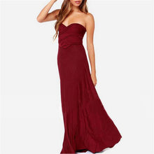 Laden Sie das Bild in den Galerie-Viewer, Vielseitiges und sexy Wickelkleid mit Riemen