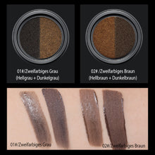 Laden Sie das Bild in den Galerie-Viewer, Zweifarbige matte Augenbrauencreme