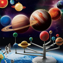 Laden Sie das Bild in den Galerie-Viewer, Kinder Wissenschaft Planetenmodell Set des Sonnensystems