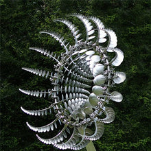 Laden Sie das Bild in den Galerie-Viewer, Einzigartige und magische Windmühle aus Metall