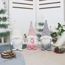 Laden Sie das Bild in den Galerie-Viewer, Weihnachten Gesichtslosen Puppe Ornament