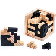 Laden Sie das Bild in den Galerie-Viewer, 3D Lernspielzeug aus Holz für Kinder und Erwachsene