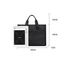 Laden Sie das Bild in den Galerie-Viewer, Einfache Business-Laptoptasche für Herren