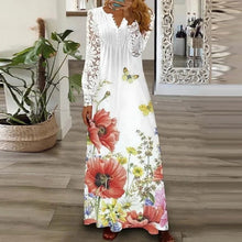 Laden Sie das Bild in den Galerie-Viewer, Modisches Spitzenkleid
