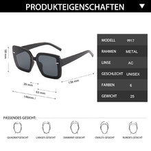 Laden Sie das Bild in den Galerie-Viewer, Stylische Sonnenbrille Mit Farbverlauf