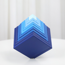 Laden Sie das Bild in den Galerie-Viewer, Kreatives DIY Holzwürfel Spielzeug