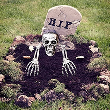 Laden Sie das Bild in den Galerie-Viewer, Garten Halloween Totenkopf Dekoration