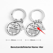 Laden Sie das Bild in den Galerie-Viewer, SANK® Personalisierter Schlüsselanhänger (Individuelle Initialen/Name)