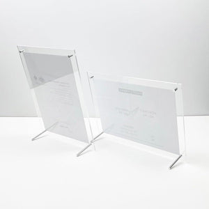 Transparenter Acryl-Fotorahmen