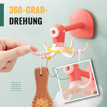 Laden Sie das Bild in den Galerie-Viewer, 360-Grad-drehbarer Oktopushaken
