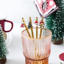 Laden Sie das Bild in den Galerie-Viewer, Weihnachtsgeschenk Metalllöffel Set