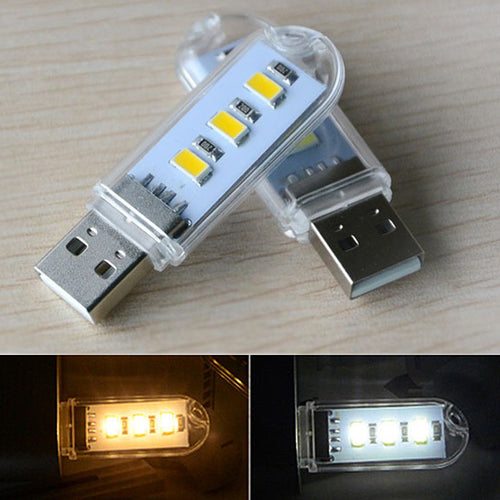 Tragbares LED-Licht Set In USB-Form