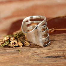 Laden Sie das Bild in den Galerie-Viewer, Vintage Silber Personalisierter Ring