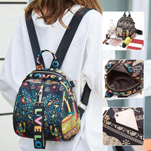 Laden Sie das Bild in den Galerie-Viewer, Rucksack aus Oxford-Stoff