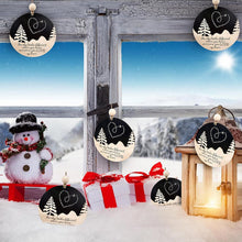 Laden Sie das Bild in den Galerie-Viewer, Weihnachtsbaum-Doppelanhänger aus Holz