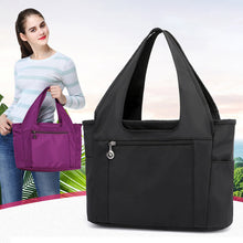 Laden Sie das Bild in den Galerie-Viewer, Leichte Einfarbige Outdoor-Reisetasche Aus Nylon