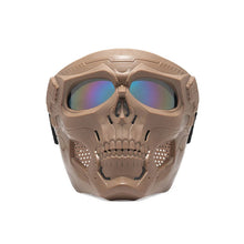 Laden Sie das Bild in den Galerie-Viewer, Totenkopf Horror Helmmaske