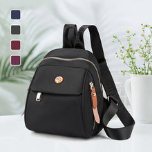 Laden Sie das Bild in den Galerie-Viewer, Einfarbiger Mini-Reiserucksack