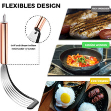 Laden Sie das Bild in den Galerie-Viewer, Auslaufspachtel aus Silikon und Edelstahl