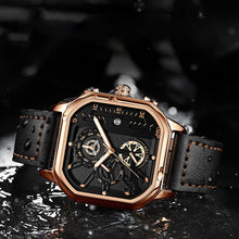 Laden Sie das Bild in den Galerie-Viewer, Stilvolle Quarzuhr Für Herren