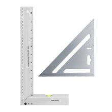 Laden Sie das Bild in den Galerie-Viewer, Dreieckiges und quadratisches Lineal aus Aluminiumlegierung