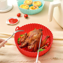 Laden Sie das Bild in den Galerie-Viewer, Faltbare Heißluftfritteuse Backblech aus Silikon