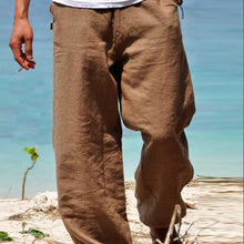 Laden Sie das Bild in den Galerie-Viewer, Atmungsaktive weiche Freizeithose für Herren mit elastischer Taille