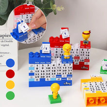 Laden Sie das Bild in den Galerie-Viewer, Schöner Cartoon-Block-Puzzle-Kalender