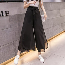 Laden Sie das Bild in den Galerie-Viewer, Damen Sommer beiläufige Chiffon-Hosen