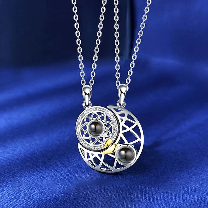 Magnetische Paar Halskette