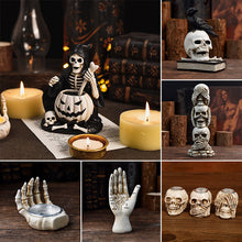 Laden Sie das Bild in den Galerie-Viewer, Halloween Totenkopf Ornament