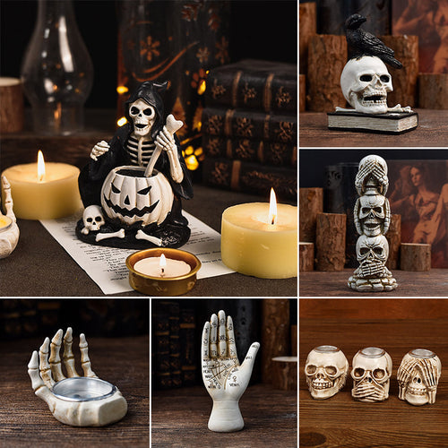 Halloween Totenkopf Ornament