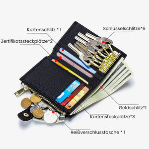 2-in-1 Schlüsseletui und Kartenetui