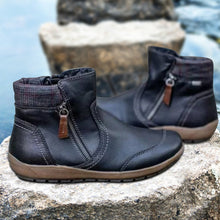 Laden Sie das Bild in den Galerie-Viewer, Wasserdichte Stiefel mit Reißverschluss für Damen