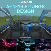 Laden Sie das Bild in den Galerie-Viewer, 4-in-1 LED Atmosphärenlicht für Autos