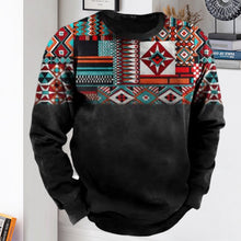 Laden Sie das Bild in den Galerie-Viewer, Sweatshirt mit Rundhalsausschnitt und Digitaldruck