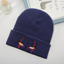 Laden Sie das Bild in den Galerie-Viewer, Clown-Augen Warme Strickmütze