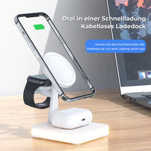 Laden Sie das Bild in den Galerie-Viewer, Magnetischer kabelloser Ladeständer
