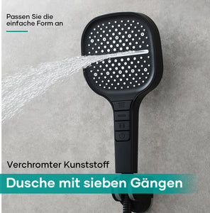 Quadratische Handbrause