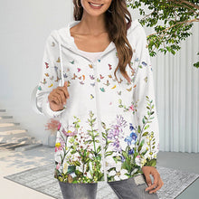 Laden Sie das Bild in den Galerie-Viewer, Kapuzen-Sweatshirt mit Farbverlauf