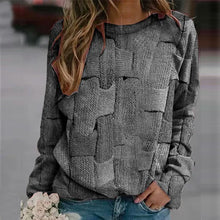 Laden Sie das Bild in den Galerie-Viewer, Bedrucktes lockeres Kapuzen-Sweatshirt