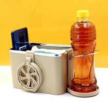 Laden Sie das Bild in den Galerie-Viewer, Multifunktionale Taschentuchbox fürs Auto mit Flaschenhalter